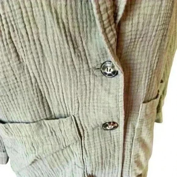 Madewell Women’s Dorset Lightspun Blazer,‎ Size Large Green - Picture 2 of 7